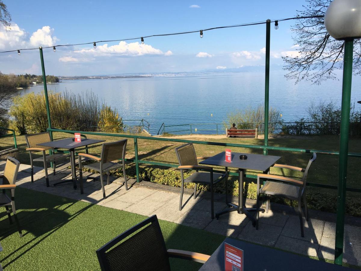 Hotel Restaurant De La Plage Gland Zewnętrze zdjęcie
