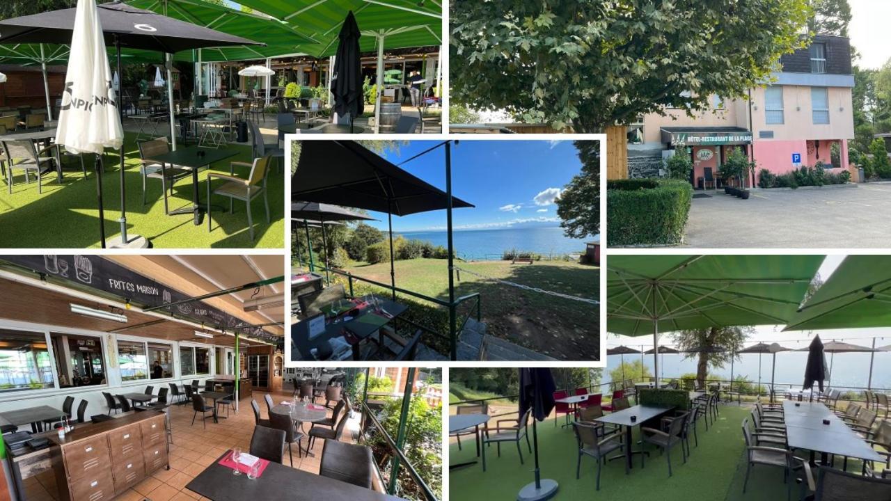 Hotel Restaurant De La Plage Gland Zewnętrze zdjęcie